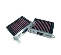 DNA Filtre à Air Sport Haute Performance Compatible pour Triumph Bonneville Bobber 1200 (17-25) avec 34.74% de Débit d’Air Augmenté PN: P-TR12CR21-01