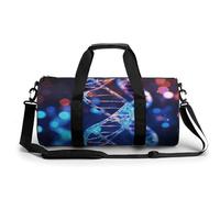 DNA Genetic Helix Sac de sport pour homme et femme en toile pour voyage, natation, fitness, entraînement, sport, style 2, 45 cm/22,9 cm/22,9 cm, Style-2, 17.7in/9in/9in