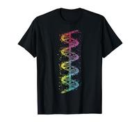 DNA Graphic Art Motif ADN T-Shirt