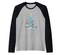 DNA Helix Arbre de Noël Scientifique Biologie Science Professeur Manche Raglan