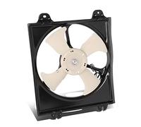 DNA MOTORING OEM-RF-0827 Ventilateur à condensateur A/C de style d'usine compatible avec Mitsubishi Galant V6 04-09