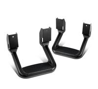 DNA MOTORING SSTEP-BK Lot de 2 marchepieds latéraux universels en Aluminium compatibles avec la Plupart des camionnettes et SUV, 28 x 15,2 x 30,5 cm (L x H x l), Noir