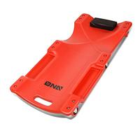 DNA MOTORING TOOLS-00201 91,4 x 43,2 x 10,8 cm (L x l x H) - Réparation de véhicules à profil bas avec appuie-tête rembourré, rouge
