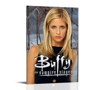 DNANNWOGF Impression sur toile Buffy contre les vampires - Décoration murale moderne pour salon, chambre à coucher, salle de jeux, bureau, chambre familiale - 60 x 90 cm, style cadre