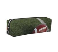 DNBCLEZK Trousse à crayons mignonne en cuir de qualité supérieure avec fermeture éclair lisse et tirette en métal durable, imprimé complet, organiseur de papeterie pour l'école et le bureau, Argenté