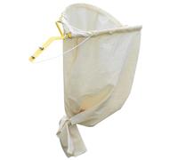 DNCG Filet attrape-abeilles, outil portable de recrutement d'abeilles, cadre en acier, filet papillon télescopique, cage à abeilles avec base verrouillable, piège à abeilles en toile, sac en nid