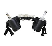 DNCG Sac banane imperméable pour bouteilles, ceinture arrière réglable pour transporter des boissons, des canettes, des rafraîchissements, des boissons, des promenades en plein air