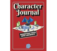 DnD Character Journal: Register your Epic Journey (Red Cover)