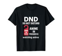 DND : Do Not Disturb - Cintre de porte en forme d'anime T-Shirt