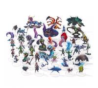 DND Miniatures Coastal Swamp & Underwater Dungeons & Dragons Starter Set Mini Figurines Acryliques Accessoires TTRPG Cadeau DM-A