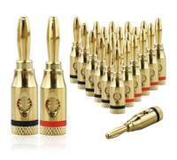 DNDGDLUA Lot de 10 fiches bananes femelles de 4 mm - Fiche banane de 4 mm - Avec tournevis