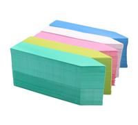 DNDGDLUA Lot de 500 étiquettes de jardin colorées en plastique pour plantes - Résistantes aux intempéries - Pour jardin d'enfants, pot, plante de jardin