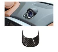 DNDJJM Autocollant décoratif for tableau de bord de voiture en fibre de carbone véritable, compatible avec Maserati Ghibli 2014-2022(GRAY)