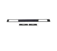 DNDJJM Autocollant for console centrale, boîte à gants, porte-gobelet, compatible avec BMW Série 3 E90 2005-2012(Black)