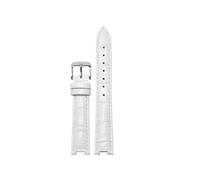DNDJJM Compatible avec Les Accessoires de Bracelet à Main crantée spéciale for Homme et Femme GC Rossini Pasha DE Cartier(White D Silver,18-11mm)