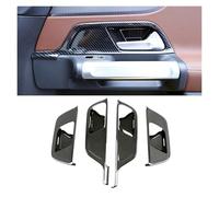 DNDJJM Compatible avec Mercedes Classe B GLA GLB W247 H247 X247, pièce de voiture, rénovation, panneau de poignée de porte intérieure, cadre, garniture anti-rayures(Carbon Fiber Color)