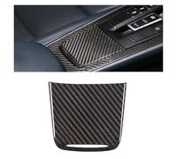 DNDJJM Garniture de couvercle d'affichage de changement de vitesse central en fibre de carbone sèche, compatible avec les modèles 911 (2012-2018) et 718 (2016-2021).(B)