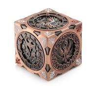 DNDND - Lot de dés DND 7 en 1 avec coffret cadeau pour Donjons et Dragons D&D Tabaltop, cadeau de collection idéal pour les maîtres de donjons (cuivre)