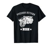 Dnepr Moto Russe CCCP Soviétique Union Design Cadeau T-Shirt