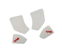 Dngjuen Autocollants pour Réservoir De Carburant De Moto Tampons Autocollants pour Panigale V4S pour Street pour Fighter V4 2021 2020 2019 2018 Protection Pad(Type B)