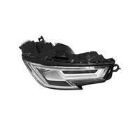 Dnhqknoaf Ensemble Lampe Phares Pour A4 2017-2019 1 Pièces Phare Complet Avec LED DRL Ensemble De Phare Avant Boîtier Noir Lentille Transparente Sans AFS Feux Avants Auto(Left Driver Side)