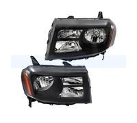 Dnhqknoaf Ensemble Lampe Phares Pour Pilot 2012-2015 1 Paire De Phare De Pare-chocs Avant Halogène Version Américaine Feux Avants Auto(No.2)