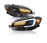 Dnhqknoaf Feux Avants Auto Phares LED Complets Pour Subaru Pour Impreza WRX VA 2015-2021 Avec Feux Jour Séquentiels Et Fonction Respiration