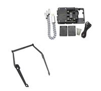 Dnhqknog Support Moto GPS pour NC700D 2014-2020 Chargeur USB Moto Support De Téléphone Mobile Support De Navigation(B and 12mm)