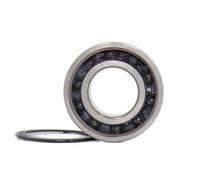 DNIEEEYBL Roulement en céramique Hybride 6003, 17x35x10mm, 1 pièce, Supports de pédalier de vélo, pièces de Rechange, roulements à Billes 6003RS Si3N4, ABEC-1