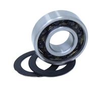 DNIEEEYBL Roulement en céramique Hybride 62/32, 32x65x17mm, 1 pièce, Roue Avant et arrière de vélo de Course 62 32 2RS LUU Hybrides Si3N4, roulements à Billes 62/32RS