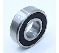 DNIEEEYBL Roulement en céramique Hybride 62/32, 32x65x17mm, Roue Avant et arrière de vélo de Course 62 32 2RS LUU Hybrides Si3N4, roulements à Billes 62/32RS