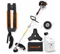 Dnipro-M Débroussailleuse Thermique 32,6 CC 1,5 CV, Moteur 2 Temps Refroidi par Air, Coupe-Bordures Professionnel avec Fil 430 mm, pour Gazon, Jardin, Broussailles et Haies, 33M