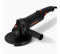 Dnipro-M Meuleuse d'Angle 150 mm 1100 W pour Coupe et Meulage du Métal, Béton, Pierre et Brique, Variateur de Vitesse 5500-10500 tr/min, Constant Power, Démarrage Progressif, Câble 3m. GL-160SE