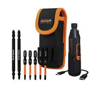 Dnipro-M Tournevis électrique sans fil 3,6 V. Couple 8 Nm, éclairage LED, batterie 850 mAh, charge USB-C, réversible. CSD-36X