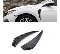 dnofowl Ailes latérales de Voiture,Ailes latérales de Capot,Autocollants de Style pour Voiture,pour Renault CAPTUR J5,A-Gloss Black