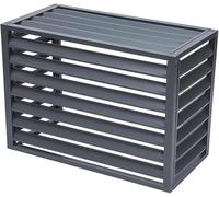 Dnowegas,Cache climatiseur,Cache clim et pompe chaleur acoustique atole en aluminium thermolaque,Réduction du bruit,Installation facile,Réduction significative du bruitL110*W60*H80(2~3P)