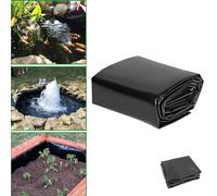 Dnowegas Film de piscine 3 x 7 m - Étanche - Noir - Résistant à la déchirure - Pour étang à poissons, fontaine, jardin d'eau et cascade - Résistant aux conditions extrêmes