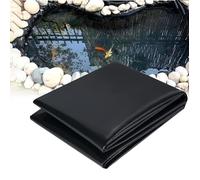 Dnowegas Film de piscine 5 x 11 m - Étanche - Noir - Résistant à la déchirure - Pour étang à poissons, fontaine, jardin d'eau et cascade - Résistant aux conditions extrêmes