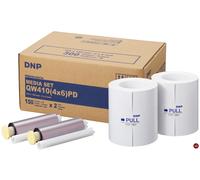 DNP Papier Thermique pour QW410 - 10 x 15cm 300 Photos - Lot de 5