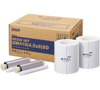 DNP Papier Thermique pour QW410 - 11x20cm 220 Photos Stand