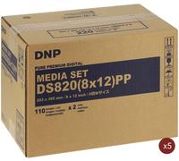 DNP Papier Thermique pr DS 820 - 20 x 30cm 220 Photos - Lot de 5