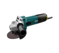 DNTI - Meuleuse d'angle 115 mm - Vitesse de rotation à vide : 11000 tr/min - Protection des disques - Tête d'engrenage en métal - Protection contre le redémarrage - Grinder d'angle pour polissage et