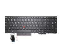 DNX Clavier FRANÇAIS AZERTY Compatible Lenovo THINKPAD L590 / E590 / E585 / E595 / T590 / E580 / L580 - SN5372 / 852-44614-01A / 01YP651 / SN20P34429 / 01YP613