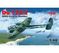 Do 17z-2, Allemand WWII Bomber (100% New Moules) 1:48 Plastique Model Kit Icm