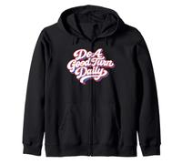 Do A Good Turn Daily Scouts BSA Slogan Retro Typography Sweat à Capuche