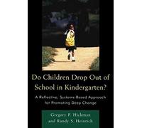 Do Children Drop Out Of School In Kindergarten?