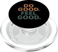 Do Good Feel Orange Bleu PopSockets PopGrip pour MagSafe