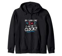 Do I Look Like I'm on The Clock Funny Workplace Humor Sweat à Capuche