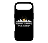 Do Justice Love Mercy Walk Humbly Bible Verse Micah 6:8 God Coque pour iPhone Air