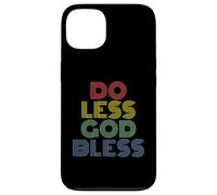 Do Less God Bless rétro Vintage des années 70 Coque pour iPhone 13